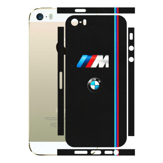 Apple iPhone Skins (All Models) - Styling With Black BMW - Matte Finish (M-74) iPhone 5S