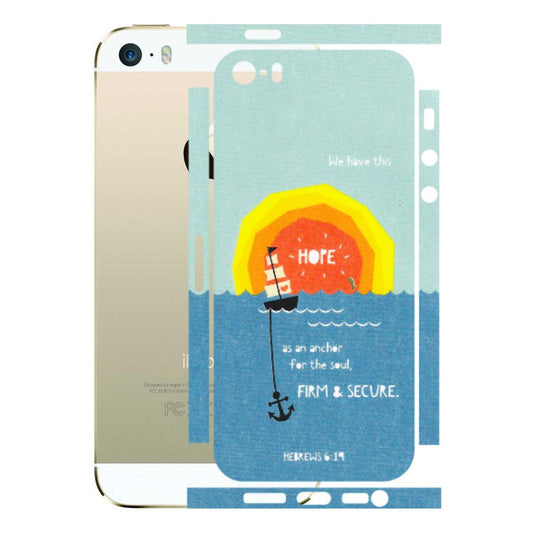 Apple iPhone Skins (All Models) - A Beautiful Sunset of Hope - Matte Finish (M-75) iPhone 5S