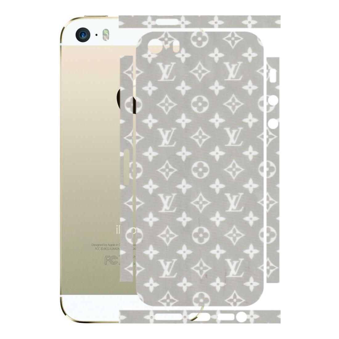 Apple iPhone Skins (All Models) - Luxury Brands Logo - Transparent Finish (T-07) iPhone 5S