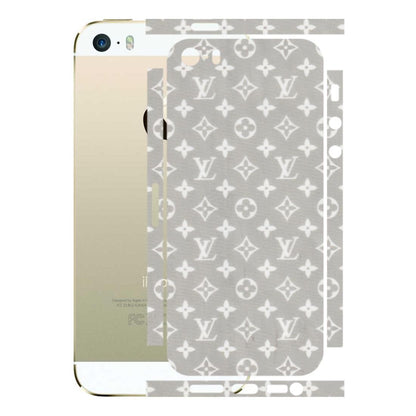 Apple iPhone Skins (All Models) - Luxury Brands Logo - Transparent Finish (T-07) iPhone 5S