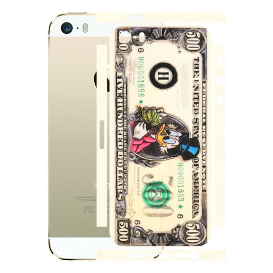 Apple iPhone Skins (All Models) - Five Hundred Dollar Duck - Transparent Finish (T-15) iPhone 5S