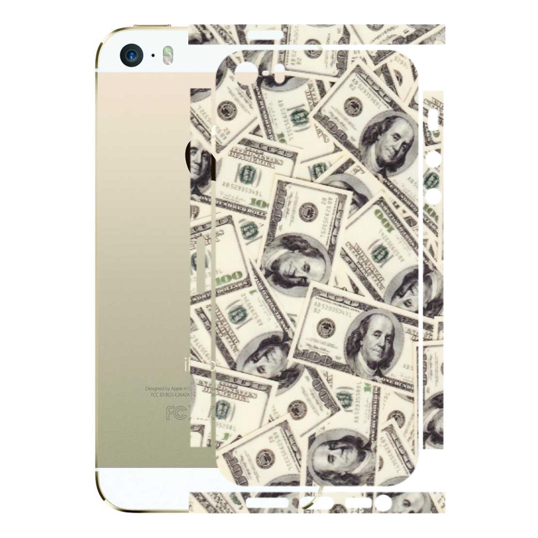 Apple iPhone Skins (All Models) - Dollar Lover - Transparent Finish (T-17) iPhone 5S