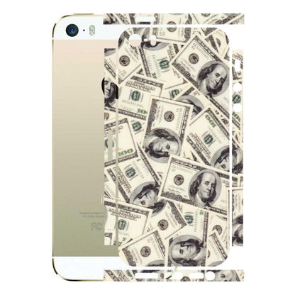 Apple iPhone Skins (All Models) - Dollar Lover - Transparent Finish (T-17) iPhone 5S