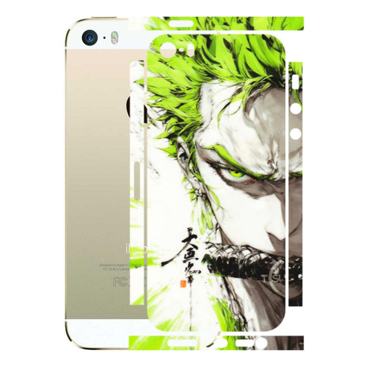 Apple iPhone Skins (All Models) - Roro Taku Anime - Transparent Finish (T-18) iPhone 5S