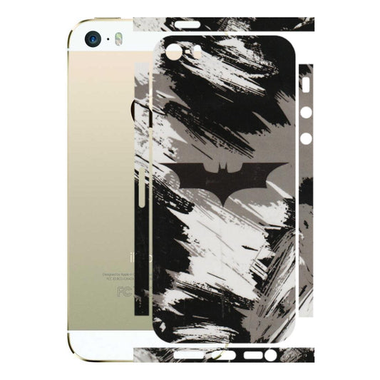 Apple iPhone Skins (All Models) - Batman Fleece DC - Transparent Finish (T-19) iPhone 5S
