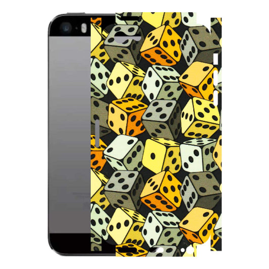 Apple iPhone Skins (All Models) - Dices Of Life - 3D Embossed Finish (L-04) iPhone 5