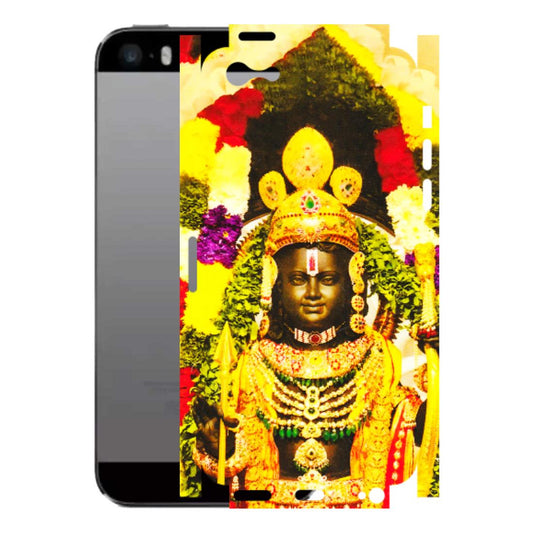Apple iPhone Skins (All Models) - Ram Lalla Ayodhya - 3D Embossed Finish (L-103) iPhone 5