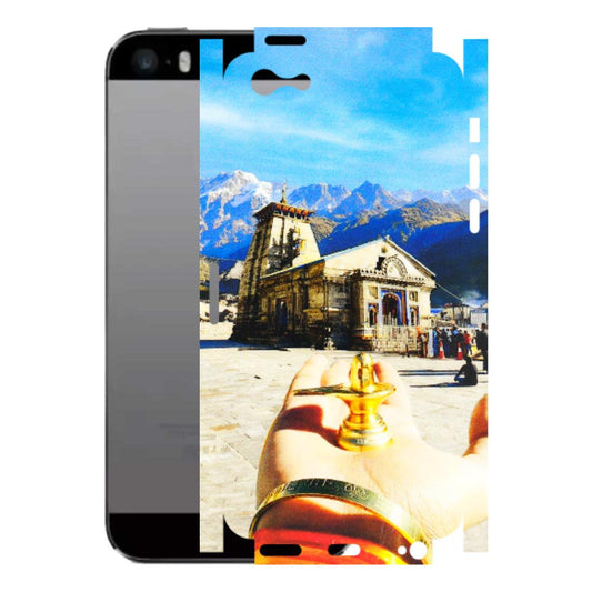 Apple iPhone Skins (All Models) - Beauty of Kedarnath - 3D Embossed Finish (L-108) iPhone 5