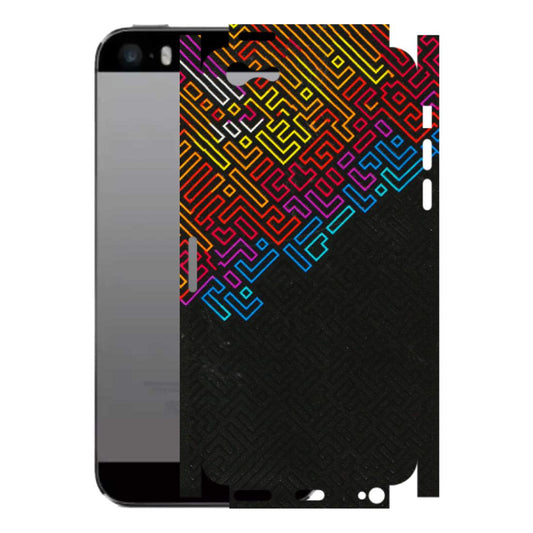 Apple iPhone Skins (All Models) - Dotme Pattern Art - 3D Embossed Finish (L-121) iPhone 5