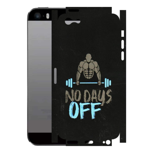 Apple iPhone Skins (All Models) - Gym Lover - 3D Embossed Finish (L-127) iPhone 5