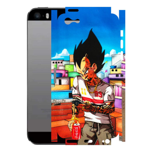 Apple iPhone Skins (All Models) - Vegeta - 3D Embossed Finish (L-136) iPhone 5