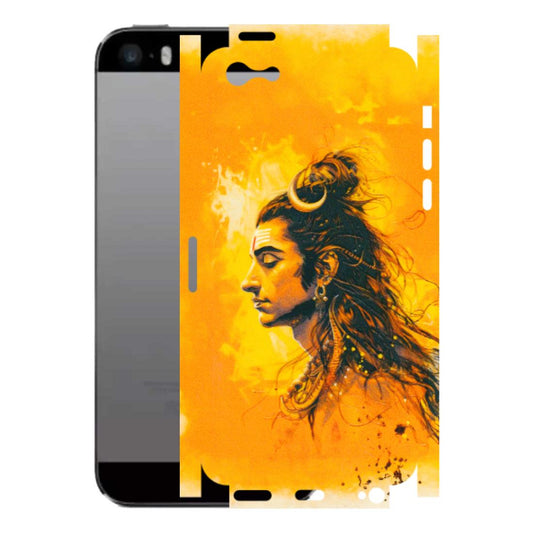 Apple iPhone Skins (All Models) - Shiv Shakti - 3D Embossed Finish (L-14) iPhone 5