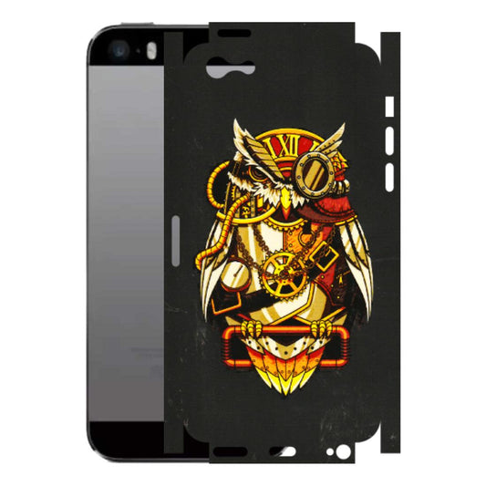 Apple iPhone Skins (All Models) - Classy Smart Owl - 3D Embossed Finish (L-144) iPhone 5