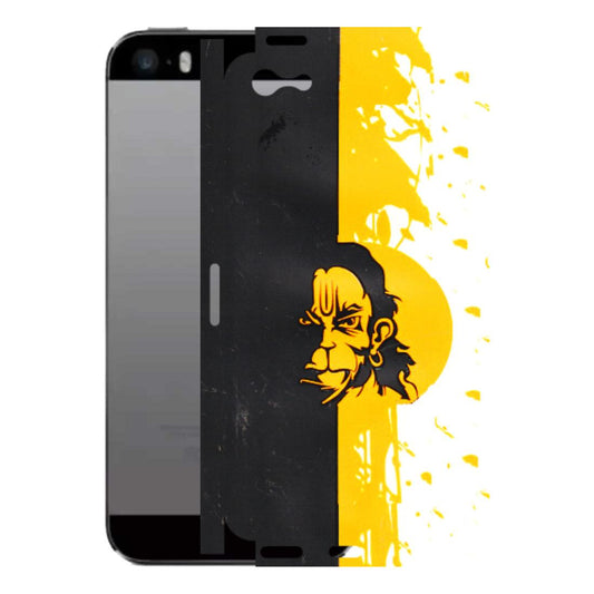 Apple iPhone Skins (All Models) - Bajrangbali - 3D Embossed Finish (L-151) iPhone 5