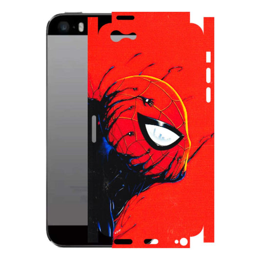 Apple iPhone Skins (All Models) - Spiderman Face Venom - 3D Embossed Finish (L-165) iPhone 5