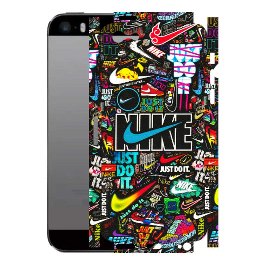 Apple iPhone Skins (All Models) - Just Do It Doodles - 3D Embossed Finish (L-166) iPhone 5