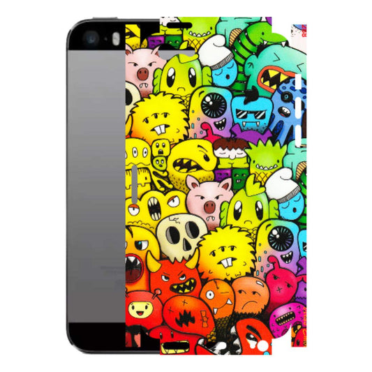 Apple iPhone Skins (All Models) - Angry Funkies - 3D Embossed Finish (L-169) iPhone 5