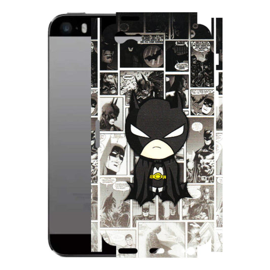 Apple iPhone Skins (All Models) - Toon Batman - 3D Embossed Finish (L-182) iPhone 5