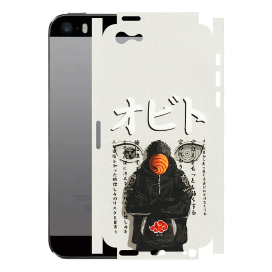 Apple iPhone Skins (All Models) - Obito Anime Eye - 3D Embossed Finish (L-19) iPhone 5