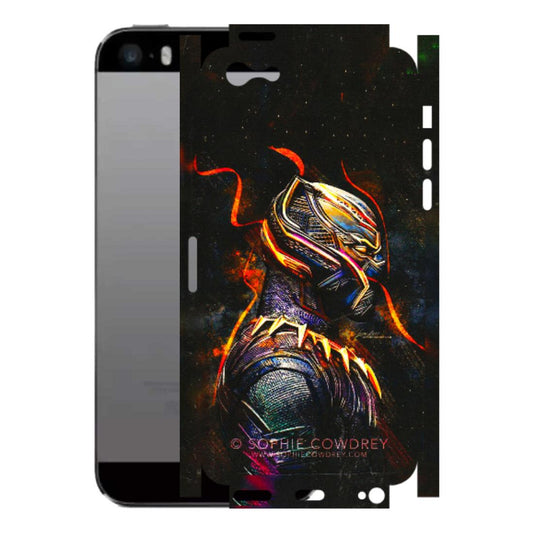 Apple iPhone Skins (All Models) - Black Panther - 3D Embossed Finish (L-190) iPhone 5