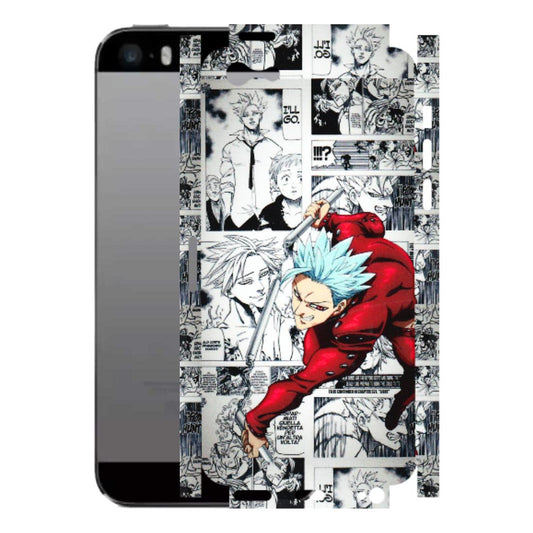 Apple iPhone Skins (All Models) - Anime Comic - 3D Embossed Finish (L-192) iPhone 5