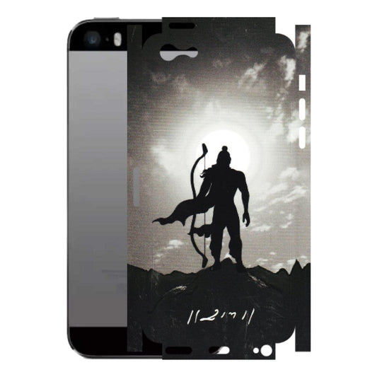 Apple iPhone Skins (All Models) - Jai Siya Ram - 3D Embossed Finish (L-200) iPhone 5