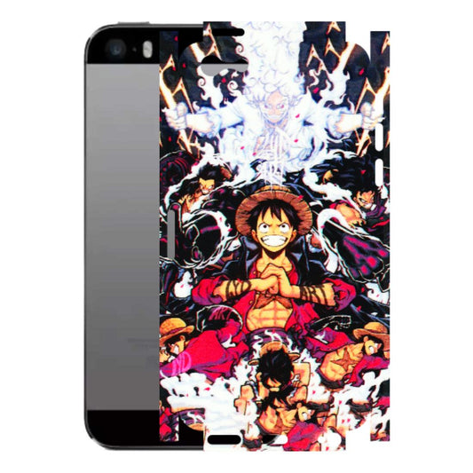 Apple iPhone Skins (All Models) - Luffy Anime Character - 3D Embossed Finish (L-203) iPhone 5
