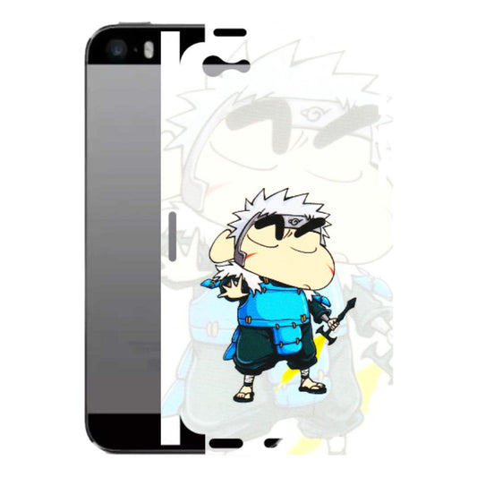 Apple iPhone Skins (All Models) - Angry Young Shinchan - 3D Embossed Finish (L-226) iPhone 5