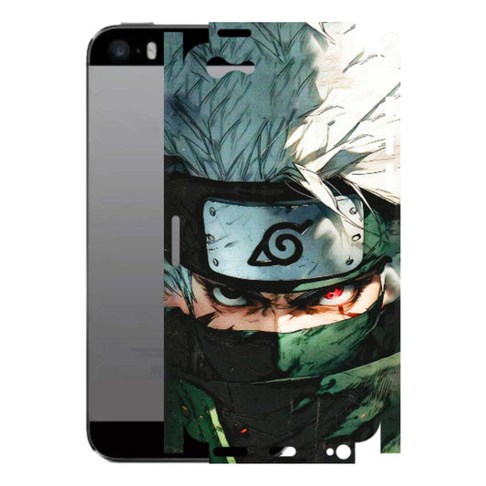 Apple iPhone Skins (All Models) - Kakashi Red Eye Focus - 3D Embossed Finish (L-227) iPhone 5