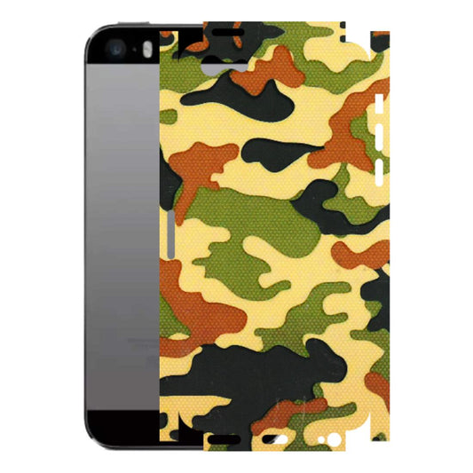 Apple iPhone Skins (All Models) - Indian Military - 3D Embossed Finish (L-234) iPhone 5