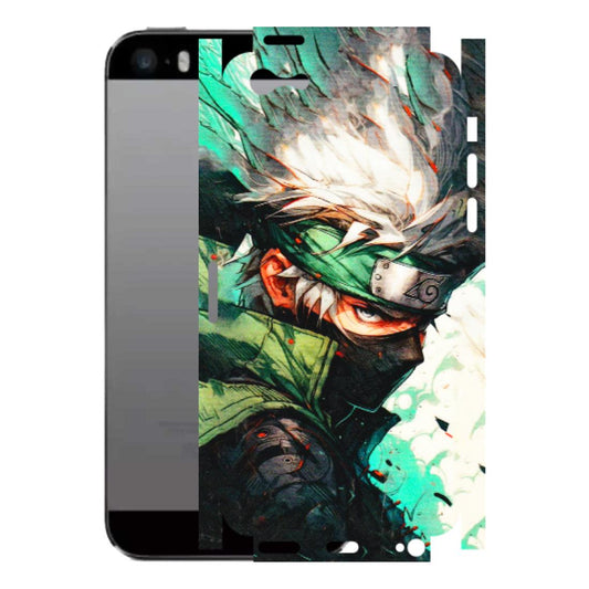 Apple iPhone Skins (All Models) - Kakashi Side Profile - 3D Embossed Finish (L-249) iPhone 5