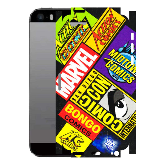 Apple iPhone Skins (All Models) - Bongo Comic Con - 3D Embossed Finish (L-325) iPhone 5