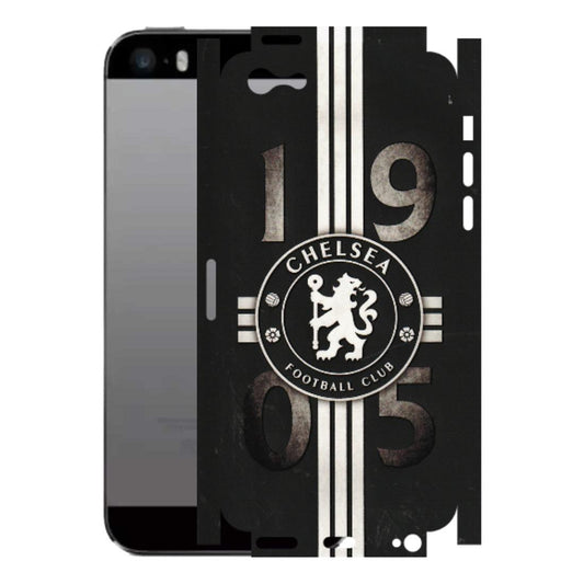 Apple iPhone Skins (All Models) - Chelsea Fan Club - 3D Embossed Finish (L-36) iPhone 5