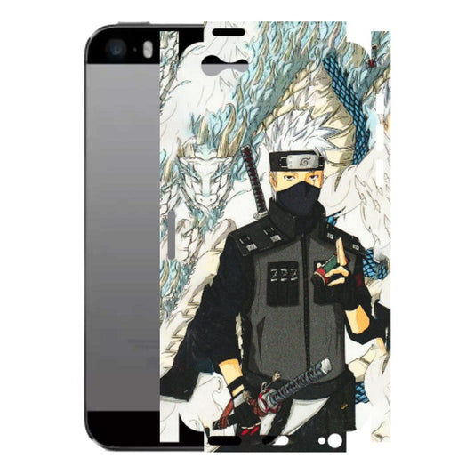 Apple iPhone Skins (All Models) - Kakashi Hatake Naruto Anime - 3D Embossed Finish (L-46) iPhone 5