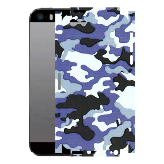 Apple iPhone Skins (All Models) - Powerfull Military Camoflauge - 3D Embossed Finish (L-49) iPhone 5
