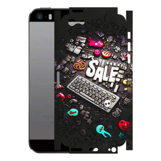 Apple iPhone Skins (All Models) - Gadgets Sale - 3D Embossed Finish (L-50) iPhone 5