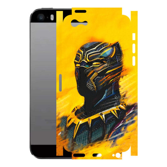 Apple iPhone Skins (All Models) - Yellow Panther - 3D Embossed Finish (L-54) iPhone 5