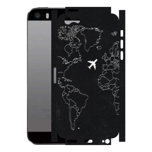 Apple iPhone Skins (All Models) - Never Ending Travel - 3D Embossed Finish (L-79) iPhone 5