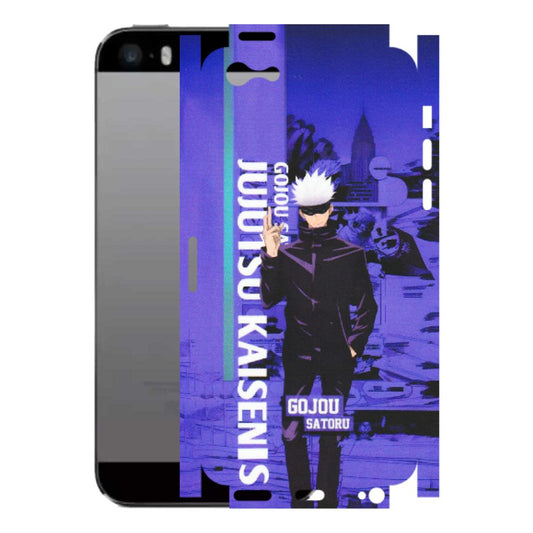 Apple iPhone Skins (All Models) - Jujutsu Kaisen Gojo - Matte Finish (M-05) iPhone 5