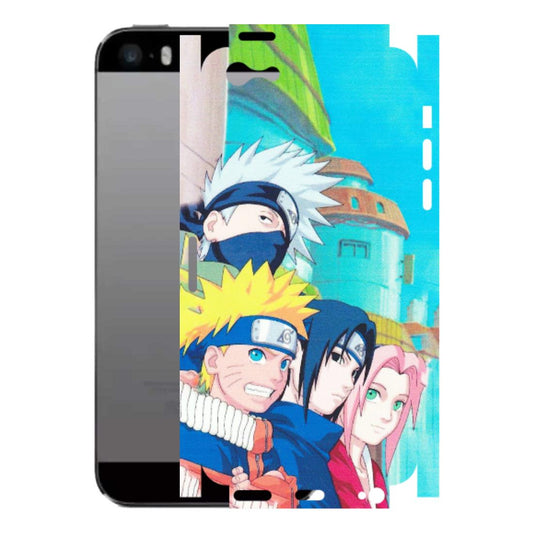 Apple iPhone Skins (All Models) - Team Minato And Kakashi - Matte Finish (M-101) iPhone 5
