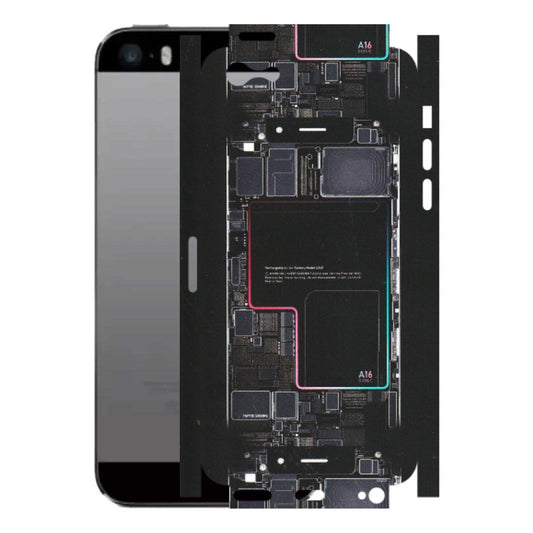Apple iPhone Skins (All Models) - Motherboard Circuit Layout - Matte Finish (M-117) iPhone 5