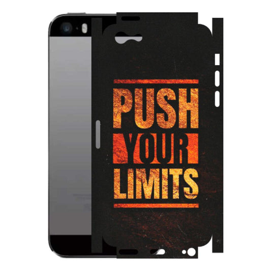 Apple iPhone Skins (All Models) - Push Your Limits - Matte Finish (M-118) iPhone 5