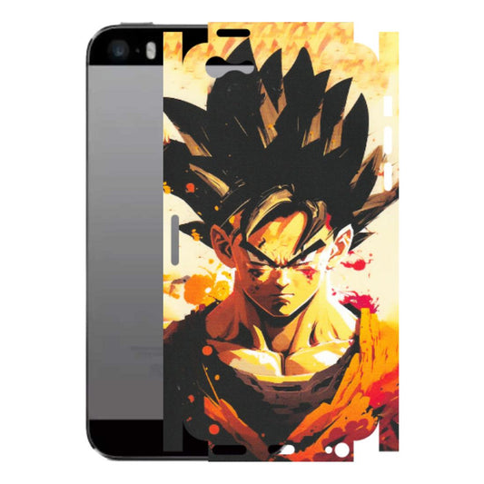 Apple iPhone Skins (All Models) - Angry Goku - Matte Finish (M-12) iPhone 5