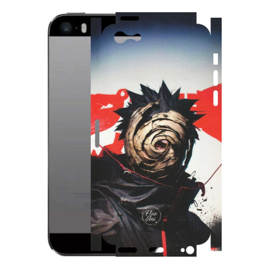 Apple iPhone Skins (All Models) - Obito Uchiha Cool Anime - Matte Finish (M-134) iPhone 5