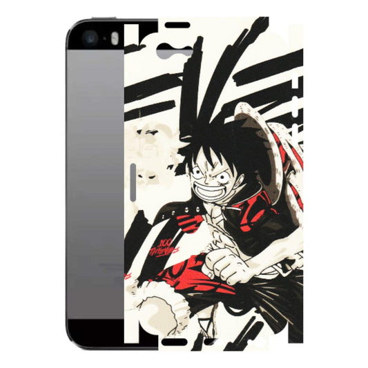 Apple iPhone Skins (All Models) - Monkey D.Luffy Manga Anime - Matte Finish (M-145) iPhone 5