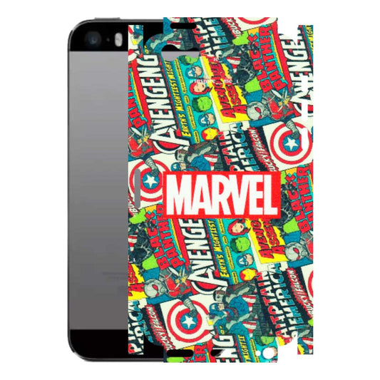 Apple iPhone Skins (All Models) - Marvel Comic Lover - Matte Finish (M-30) iPhone 5
