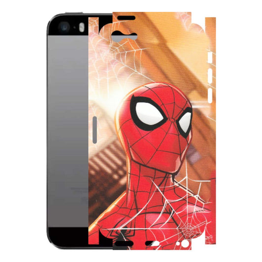 Apple iPhone Skins (All Models) - Spiderman Face New - Matte Finish (M-41) iPhone 5