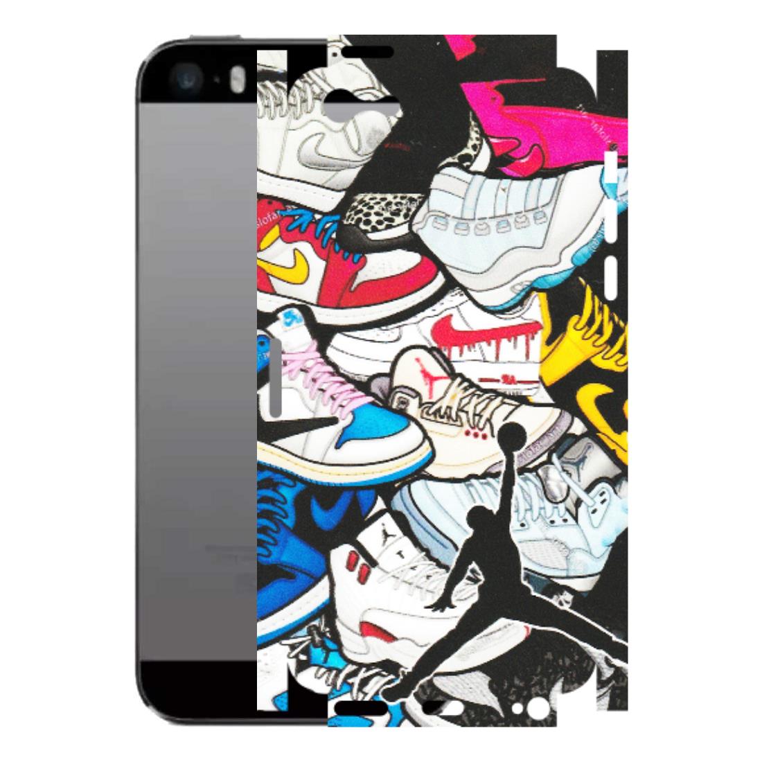 Apple iPhone Skins (All Models) - Jordan Sneakers Fan - Matte Finish (M-80) iPhone 5