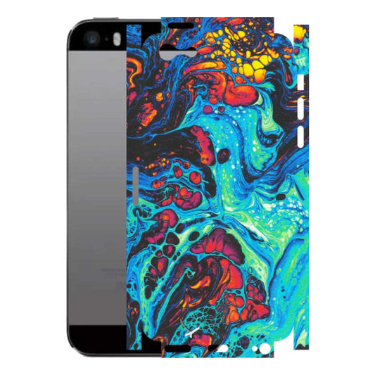 Apple iPhone Skins (All Models) - Majestic Galactic Marbel - Matte Finish (M-85) iPhone 5
