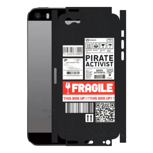 Apple iPhone Skins (All Models) - Handle With Care - Matte Finish (M-99) iPhone 5